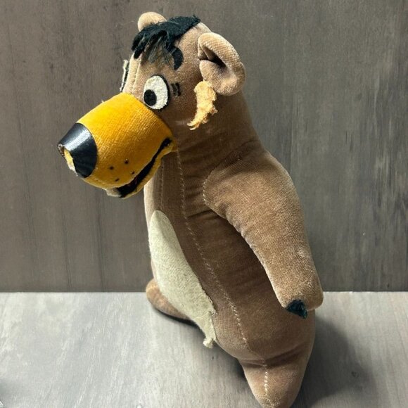 Vintage Disney Jungle Book Baloo & Bagheera Plush Stuffed Animals - READ - Picture 3 of 8